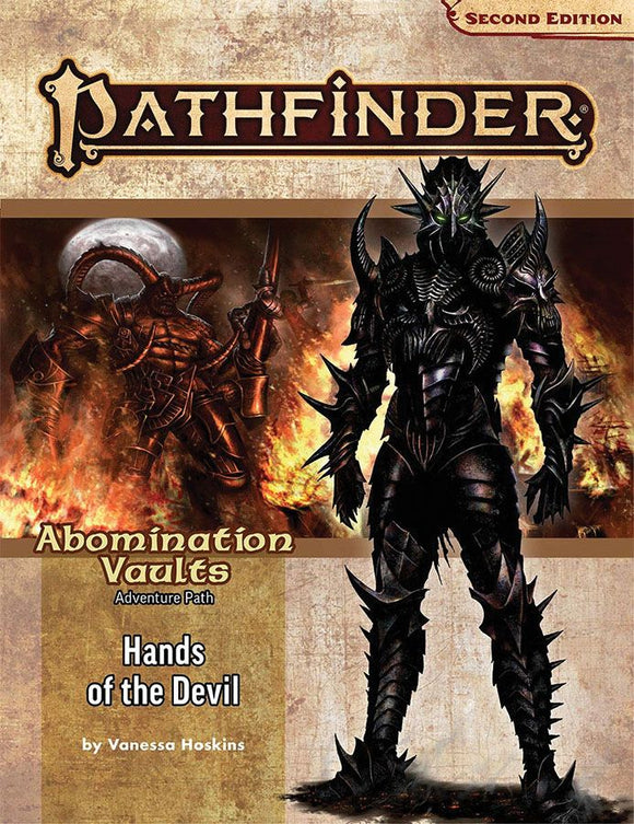 Pathfinder 2e Adventure Path Abomination Vaults Part 2 - Hands of the Devil  Paizo   