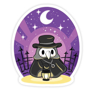 3" Plague Doctor Gate Sticker  Squishable   