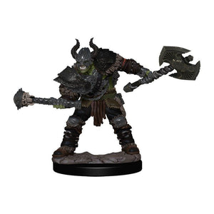 Pathfinder Battles Premium Male Half-Orc Barbarian (77503)  WizKids   