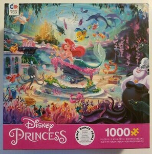 Disney Little Mermaid 1000pc Puzzles Gamewright   