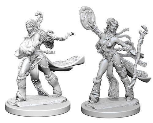 Pathfinder Deep Cuts Unpainted Miniatures: Human Female Sorcerer Home page WizKids   