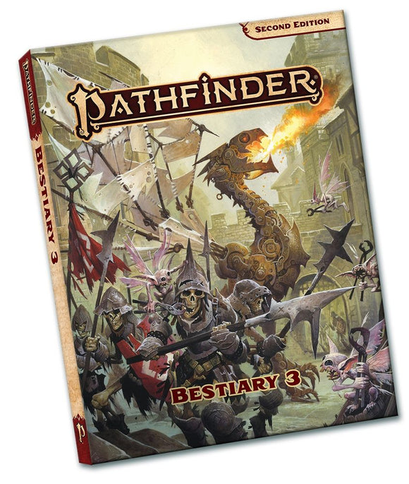 Pathfinder RPG 2e Bestiary 3 Pocket Edition  Paizo   