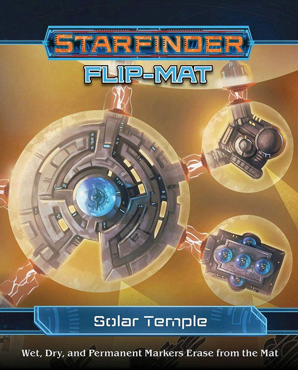 Starfinder Flip Mat Solar Temple  Paizo   