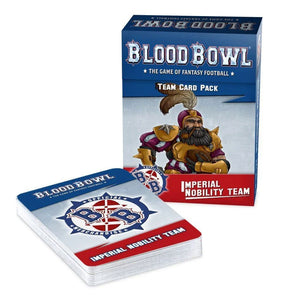 Blood Bowl Imperial Nobility Cards Miniatures Games Workshop   