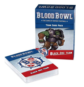 Blood Bowl Black Orc Team Cards Miniatures Games Workshop   