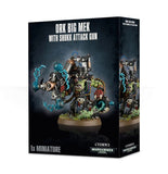 Warhammer 40K Orks: Big Mek with Shokk Attack Gun Miniatures Games Workshop   