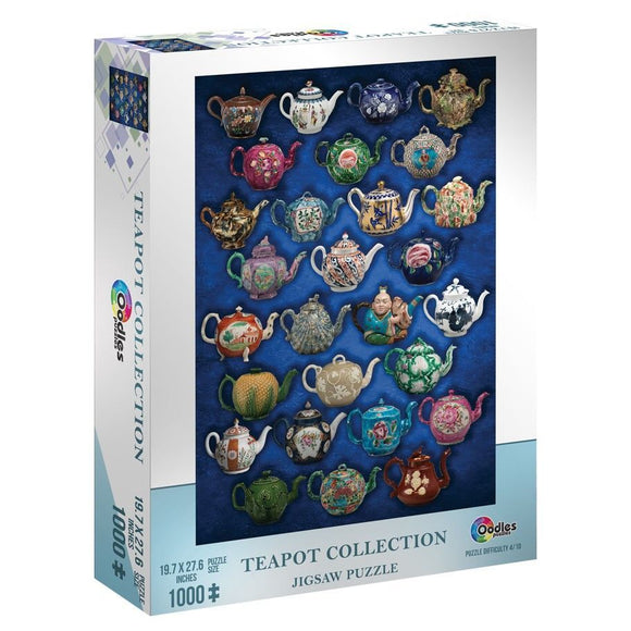 Teapot Collection 1000pc Puzzle  Other   