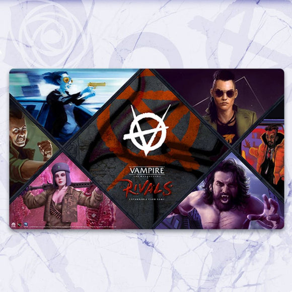 Vampire the Masquerade Rivals: Brujah Playmat