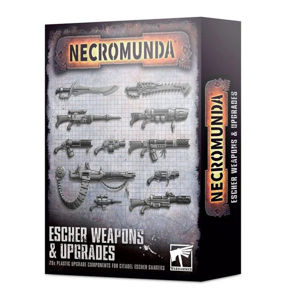 Necromunda Escher Weapons & Upgrades Miniatures Games Workshop   