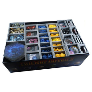 Folded Space Box Insert: Twilight Imperium Prophecy of Kings Board Game Organization Folded Space   