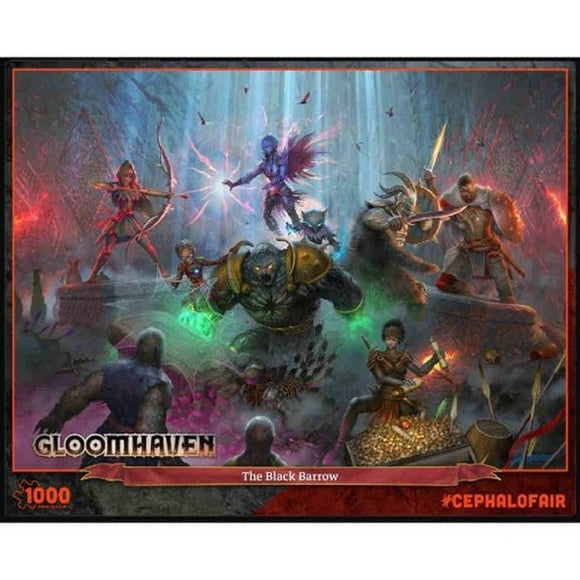 Gloomhaven The Black Barrow 1000pc  Cephalofair Games   