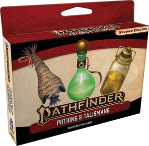 Pathfinder 2e RPG Potions & Talismans Deck  Paizo   