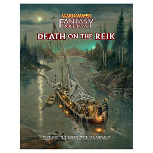 Warhammer Fantasy RPG 4e: Death on the Reik Enemy Within v2 Role Playing Games Cubicle 7 Entertainment   