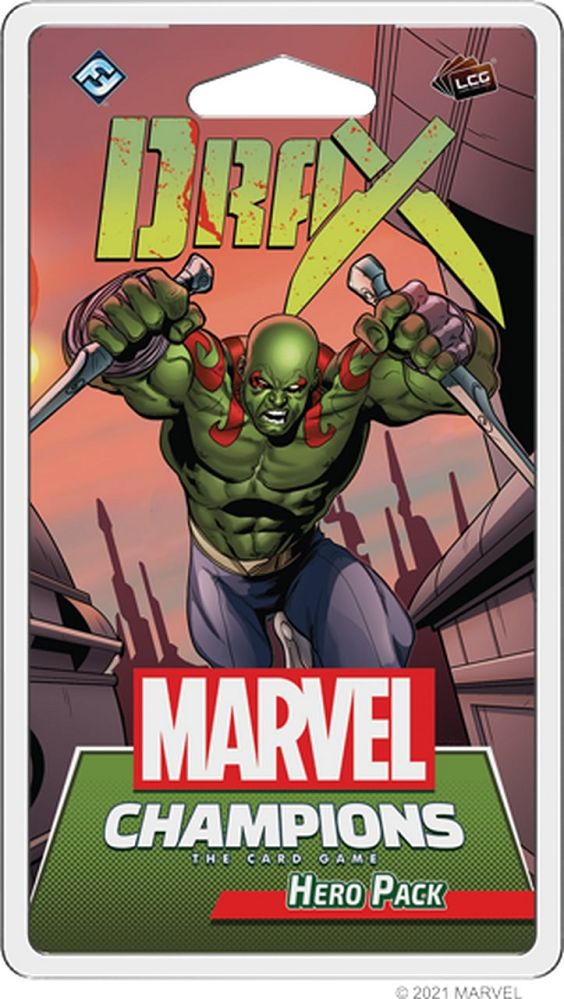 Marvel Champions LCG Drax Hero Pack Card Games Fantasy Flight   