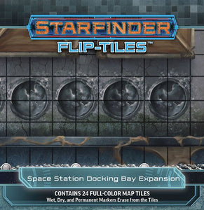 Starfinder Flip Tiles Space Station Docking Bay Expansion  Paizo   