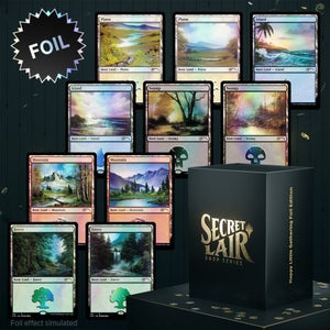 MTG: Secret Lair Drop Happy Little Gathering Foil  Wizards of the Coast   