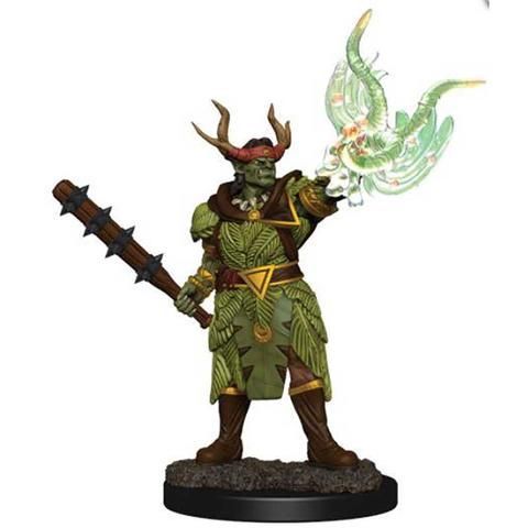 Pathfinder Battles Premium Painted Figure Male Half-Orc Druid (77511)  WizKids   