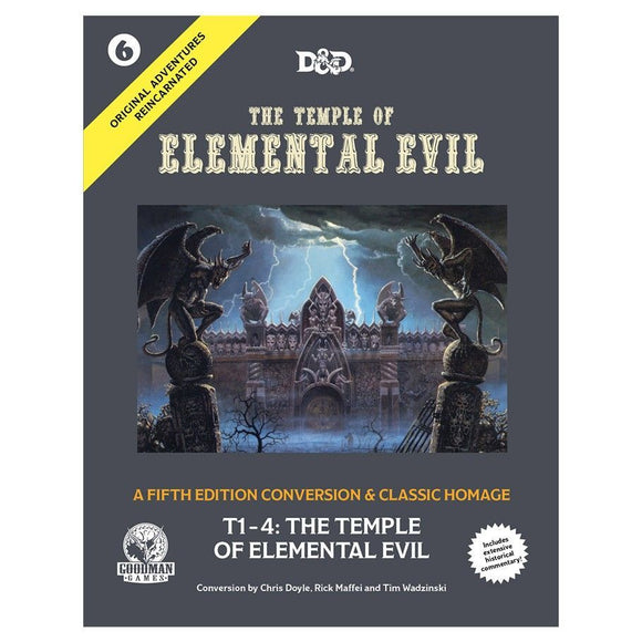 D&D 5E OAR #6 Elemental Evil  Giga Mech Games   