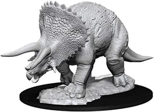 D&D Nolzur's Marvelous Unpainted Miniatures: Triceratops Miniatures WizKids   