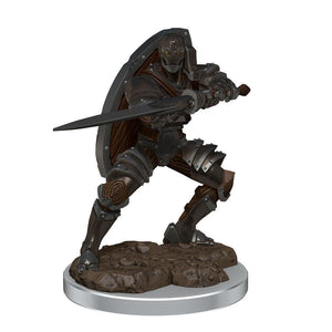 D&D Icons of the Realms Premium Prepainted Miniature Male Warforged Fighter (93060)  WizKids   