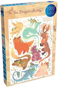 Tea Dragon Society #1 Common Tea Dragons 1000pc Puzzle  Renegade Game Studios   