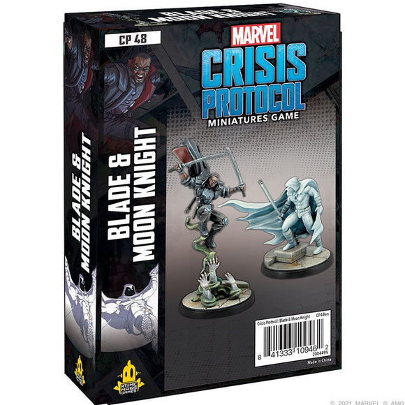 Marvel Crisis Protocol Blade & Moon Knight Miniatures Atomic Mass Games   