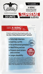 Ultimate Guard Supreme Mini American Board Game Sleeves 50ct (10477) Supplies Ultimate Guard   