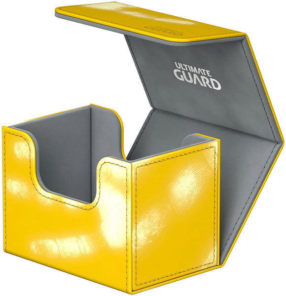 Ultimate Guard Sidewinder 80+ ChromiaSkin Deck Box Yellow (10854) Supplies Ultimate Guard   