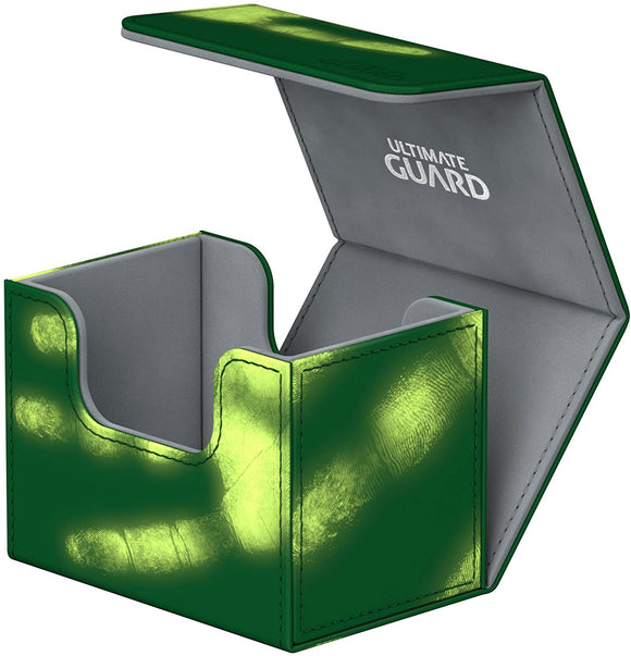 Ultimate Guard Sidewinder 80+ ChromiaSkin Deck Box Green (10855) Supplies Ultimate Guard   