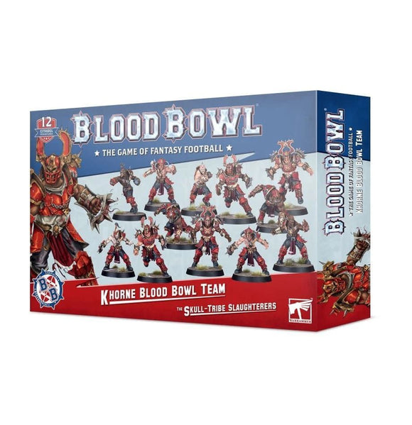 Blood Bowl Khorne Team: The Skull Tribe Slaughterers Miniatures Games Workshop   