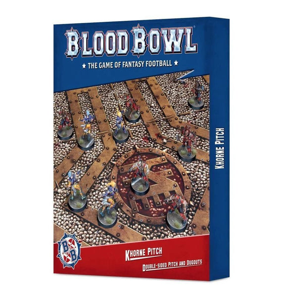 Blood Bowl Khorne Team Team: Double-Sided Pitch & Dugouts Miniatures Games Workshop   