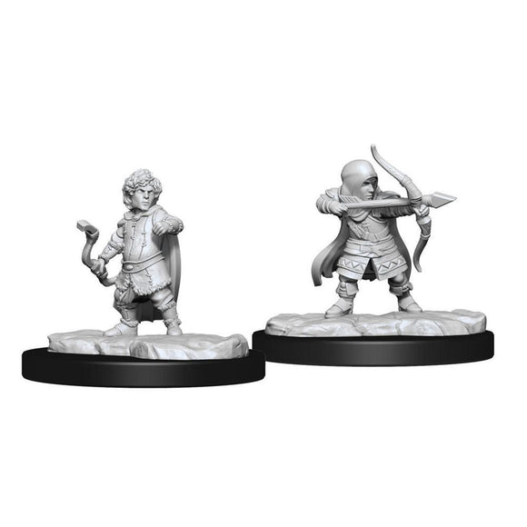 Critical Role Unpainted Miniatures Male Lotusden Halfling Ranger (90382)  WizKids   