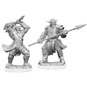 Critical Role Unpainted Miniatures Male Bugbear Fighter (90387) Miniatures WizKids   