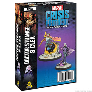 Marvel Crisis Protocol: Doctor Strange & Clea Miniatures Atomic Mass Games   