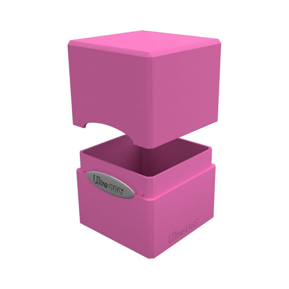 Ultra Pro Satin Cube Deck Box Hot Pink (15594) Supplies Ultra Pro   