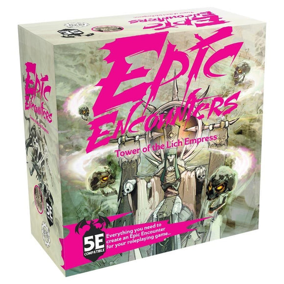 Epic Encounters Tower of the Lich Empress Miniatures Steamforged Games   