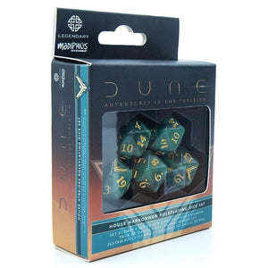 Dune RPG Atreides Dice  Modiphius Entertainment   