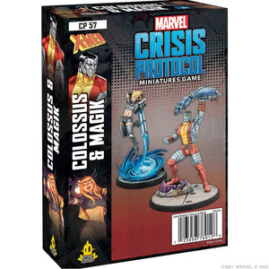 Marvel Crisis Protocol Colossus & Magik Miniatures Atomic Mass Games   