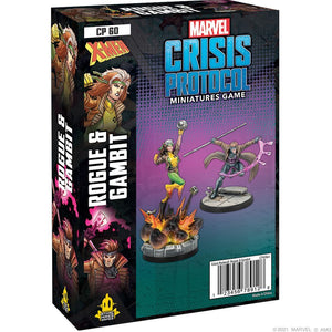 Marvel Crisis Protocol Rogue & Gambit Miniatures Atomic Mass Games   