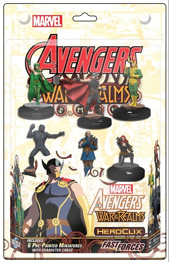 Heroclix Marvel Avengers War of the Realms Fast Forces  WizKids   