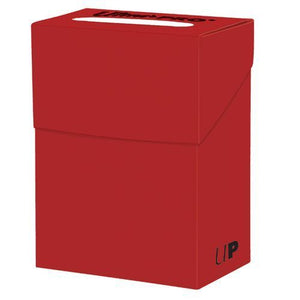 Ultra Pro Solid Deck Box Red (85298) Supplies Ultra Pro   