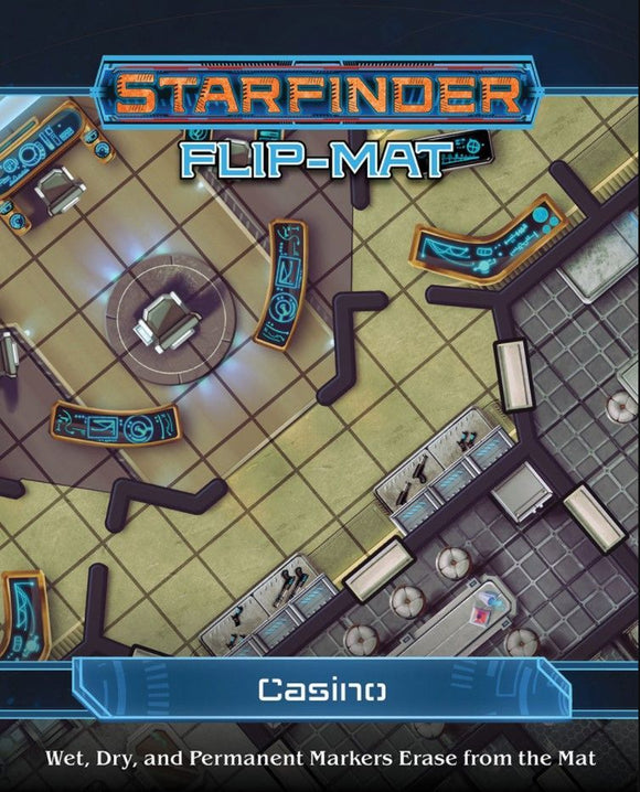 Starfinder Flip Mat Casino  Paizo   