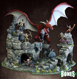 Reaper Miniatures Bones Dragons Don't Share (77381) Miniatures Reaper Miniatures   