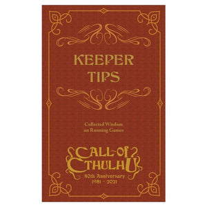 Call of Cthulhu Keeper Tips  Chaosium   