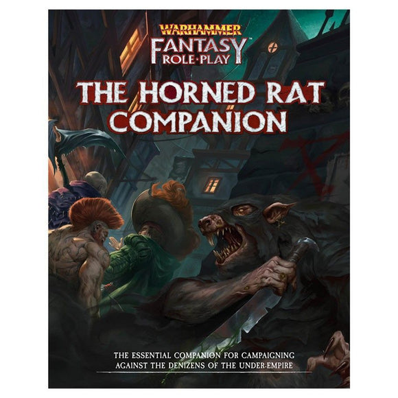 Warhammer Fantasy RPG 4e The Horned Rat Companion Role Playing Games Cubicle 7 Entertainment   