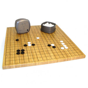 Go: Reversible Bamboo w/ stones Board Games WorldWise Imports   