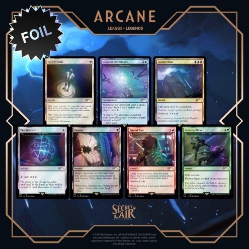 MTG: Secret Lair x Arcane Foil  Wizards of the Coast   