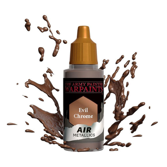 Warpaint AIR Metallic Evil Chrome Paints Army Painter   