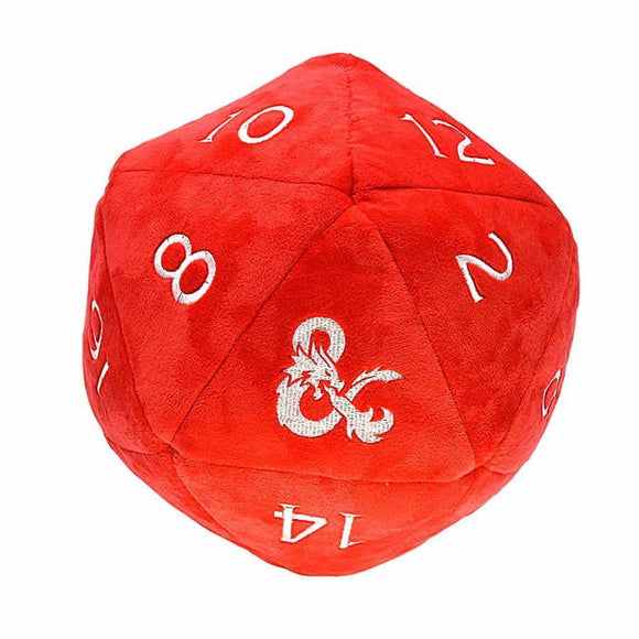 Plush Jumbo D20 Red (18399)  Ultra Pro   