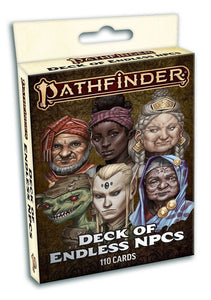 PF2 RPG Deck of Endless NPCs Supplies Paizo   